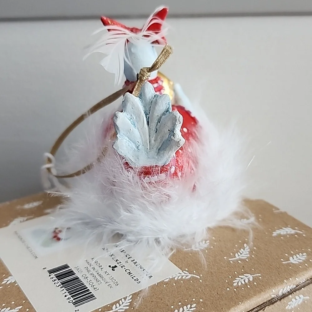 Patience Brewster 12 Days Goose A-Laying Mini Ornament